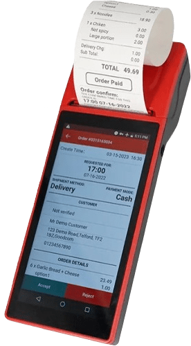 客户下订单后，他们将通过手机拨打电话。 （需另外购买）